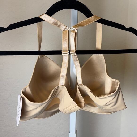 Auden The Bliss Beige Wirefree Lightly Lined Convertible Straps Bra 40C NWT - Picture 3 of 4